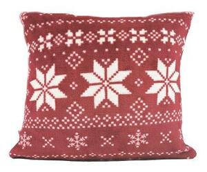 Kontrast Vánoční povlak na polštář NORDICO 40x40 cm červený
