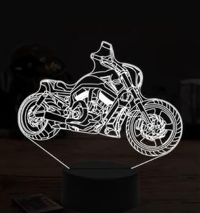 Beling 3D lampa, cruiser motorka 7 farebná ZZ32
