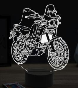 Beling 3D lampa,Ducati desert X, 7 farebná ZZ36