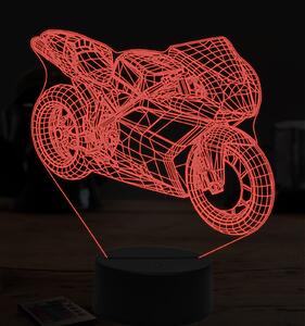 Beling 3D lampa,Ducati 1098 r, 7 farebná ZZ35