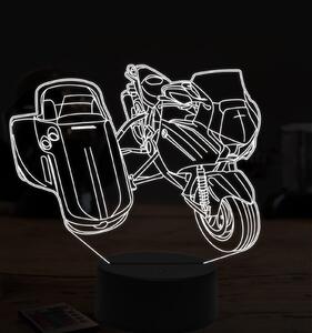 Beling 3D lampa,Honda a sajdkára, 7 farebná ZZ45
