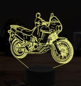 Beling 3D lampa,Honda Afrika old 7 farebná ZZ43