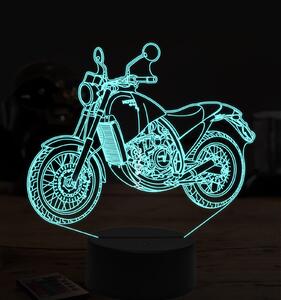 Beling 3D lampa,Aprilia 650, 7 farebná ZZ52