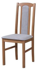 Jedálenská stolička BOLS 7 dub stirling/sivá