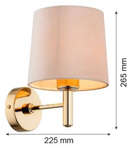 Argon 4727 - Nástenné svietidlo PONTE 1xE27/15W/230V