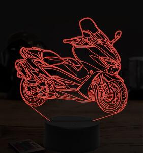 Beling 3D lampa,Yamaha T MAX 550, 7 farebná ZZ66