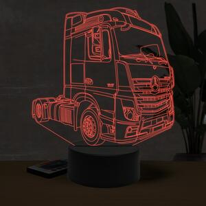 Beling 3D lampa, Mercedes 1842, 16 farebná O15