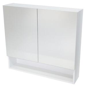 Zrkadlová skrinka Naturel Vario Dekor 75x68,6 cm lamino biela VARIOG75BI