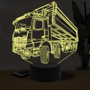 Beling 3D lampa, Mercedes Actros 5048 vyklápač, 16 farebná O21