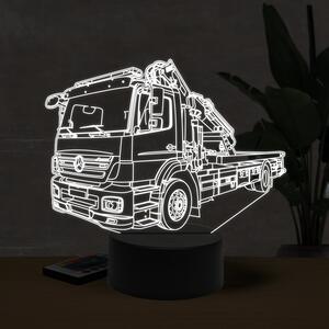 Beling 3D lampa, Mercedes Axor, 16 farebná O22