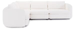 - Luxusný minimalistický rohový gauč PLEASURE MINI DRUH LÁTKY: ABRIAMO - 4