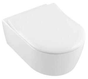 Wc so sedátkom softclose závesné Villeroy & Boch Avento zadný odpad 5656RS01