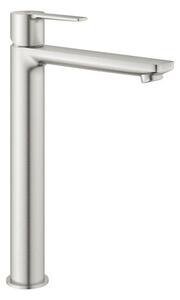 Vysoká umývadlová batéria GROHE Lineare bez výpuste supersteel 23405DC1