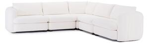 - Luxusný minimalistický rohový gauč PLEASURE MAX DRUH LÁTKY: TENDER WAY - 38