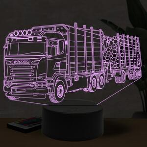 Beling 3D lampa, Scania R480 s drevom 16 barebná K37