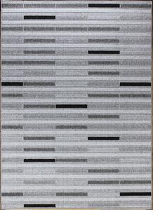Koberec Lagos 1053 GREY – sivý obdĺžnik s dekoratívnym vzorom Rozmer: 200x290 cm