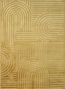 BE Koberec Kolekcia Zen Garden 2405 YELLOW – žltý obdĺžnikový Rozmer: 60x100 cm