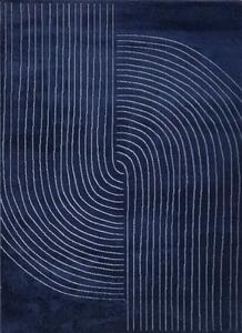BE Koberec Kolekcia Zen Garden 2403 NAVY – námornícky modrý obdĺžnikový Rozmer: 80x150 cm