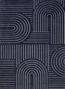BE Koberec Kolekcia Zen Garden 2405 NAVY – námornícky modrý obdĺžnikový Rozmer: 80x150 cm