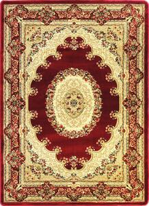 BE Koberec Adora 5547 RED – červený obdĺžnikový Rozmer: 60x90 cm
