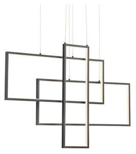 Redo 01-2315 - LED Stmievateľný luster na lanku PLANA LED/60W/230V čierna