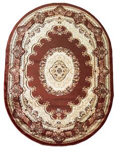 BE Koberec Adora 5547 VIZON – béžový oválny Rozmer: 160x220 cm