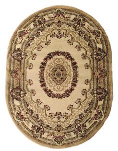BE Koberec Adora 5547 CREAM – krémový oválny Rozmer: 140x190 cm
