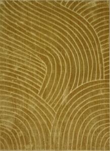 BE Koberec Kolekcia Zen Garden 2402 YELLOW – žltý obdĺžnikový Rozmer: 160x220 cm