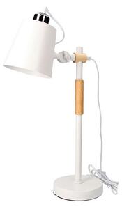 Flexo/Stolná lampa EDM Biela Vintage Kov Drevo 60 W (Ø 15 x 54 cm)