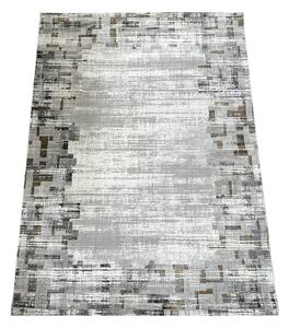 Koberec Pera 3301 béžovo-sivý s abstraktným vzorom, obdĺžnik Rozmer: 60x100 cm