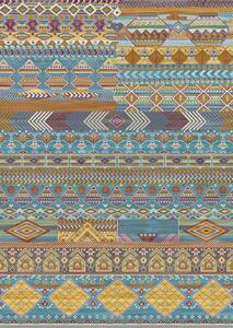 Koberec Malaga 8172 MULTI – viacfarebný vzorovaný obdĺžnik Rozmer: 160x220 cm