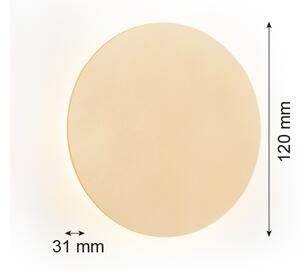 Argon 8350 - LED Nástenné svietidlo OREGON PLUS LED/3W/230V 3000K 12 cm zlatá