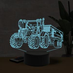 Beling 3D lampa, Fendt 313 whit trailer,16 farebná U20