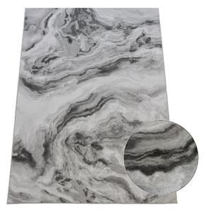 Koberec Accra 6506 Grey – sivý obdĺžnikový koberec s vzorom Rozmer: 80x150 cm