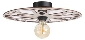 Prisadený luster FALCO 1xE27/60W/230V pr. 40 cm béžová