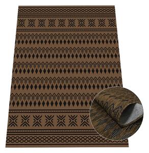 BE Koberec Eqos 0002 BROWN – hnedý obdĺžnikový Rozmer: 40x60 cm