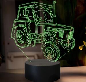 Beling 3D lampa,Zetor 7011, 16 farebná U41