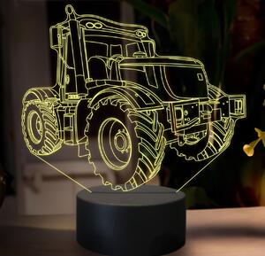 Beling 3D lampa,JCB fastrac 3200, 16 farebná U40