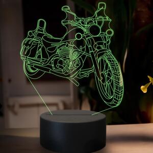 Beling 3D lampa,Yamaha xv 250 Chopper Bike, 7 farebná ZZ71