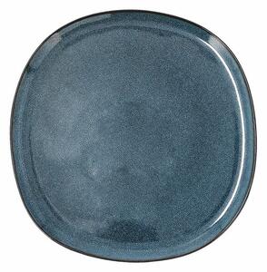 Plochý tanier Bidasoa Ikonic Modrá Keramický 20,2 x 19,7 x 1,3 cm (6 kusov) (Pack 6x)