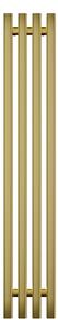 NOVARD Dekoratívny radiátor Pollux Vertikal 4 Farba: Gold, Veľkosť: 1000/290