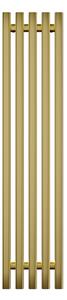NOVARD Dekoratívny radiátor Pollux Vertikal 5 Farba: Gold, Veľkosť: 1000/370