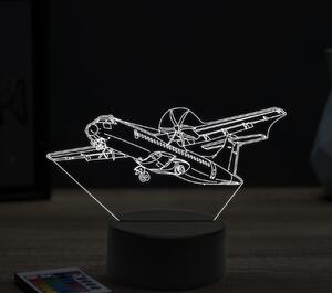 Beling 3D lampa,ATR 72-500, 16 farebná ULA17