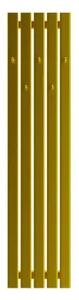 NOVARD Kúpeľňový radiátor Benett Hanger Farba: Gold, Veľkosť: 450/1000