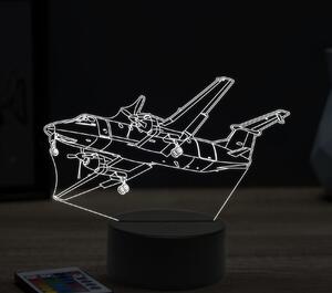 Beling 3D lampa,Beechcraft 1900, 16 farebná ULA18