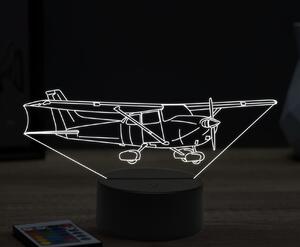 Beling 3D lampa,Cessna Skyhawk 172sp, 16 farebná ULA28