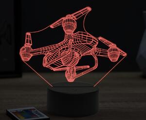 Beling 3D lampa,dron 3, 16 farebná ULA35