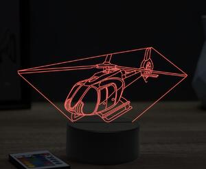 Beling 3D lampa,Eurocopter, 16 farebná ULA39