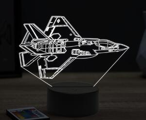 Beling 3D lampa,F-35C, 16 farebná ULA40