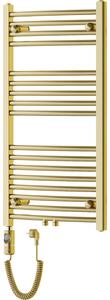 Mexen Ares, elektrické vykurovacie teleso 900 x 500 mm, 300 W, zlatá lesklá, W102-0900-500-2300-50